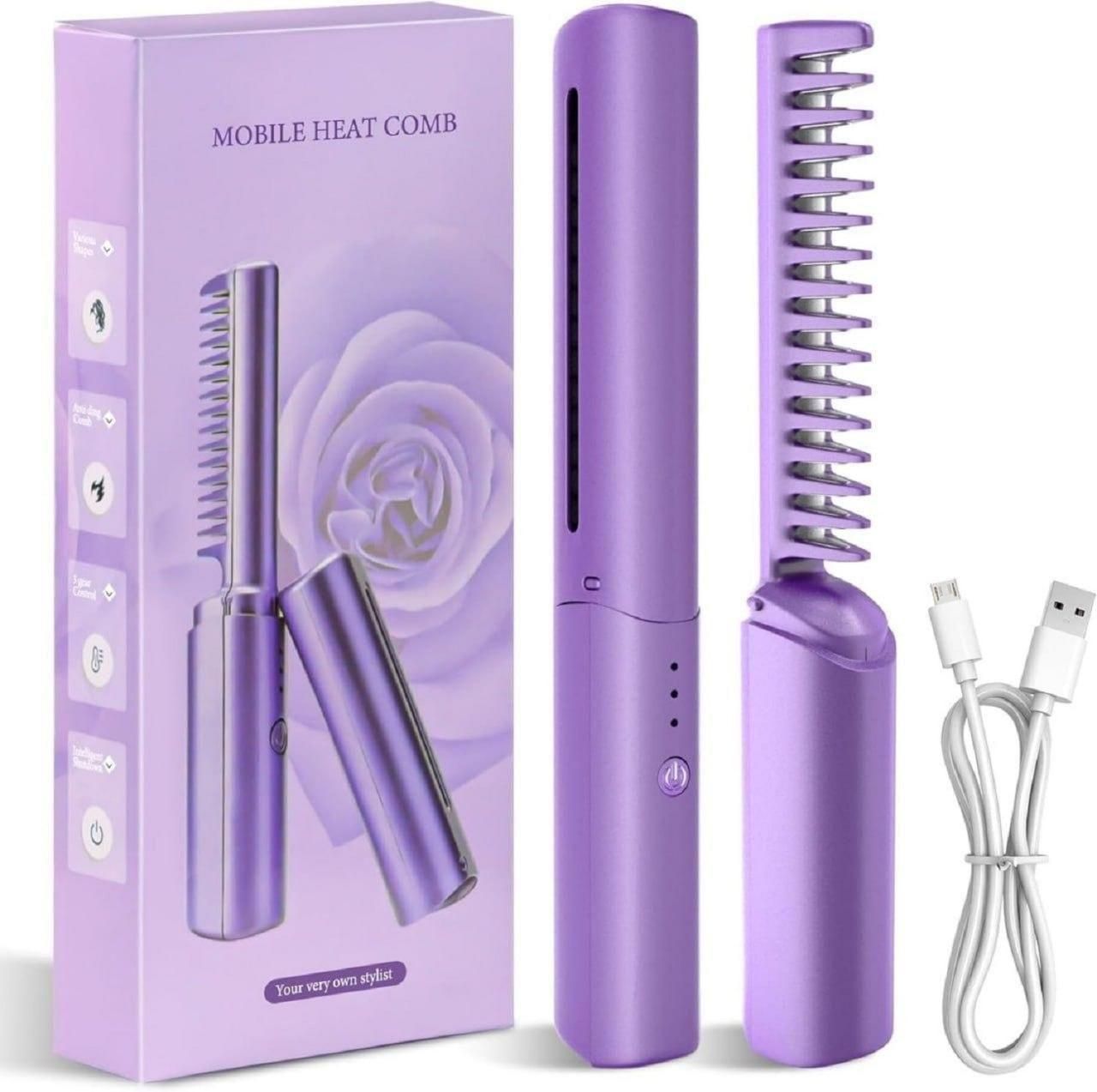 đ Meneflix Portable Mini Hair Straightener | 30s Heat-Up
