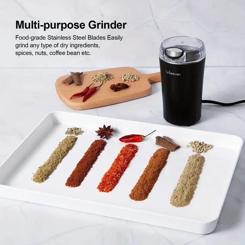 ⚡ One-Touch Multi-Purpose Electric Grinder - Coffee, Spices, Nuts & More!