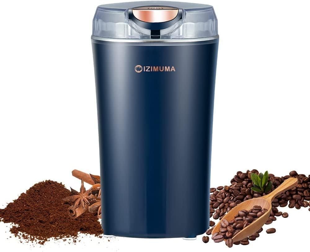 ⚡ One-Touch Multi-Purpose Electric Grinder - Coffee, Spices, Nuts & More!