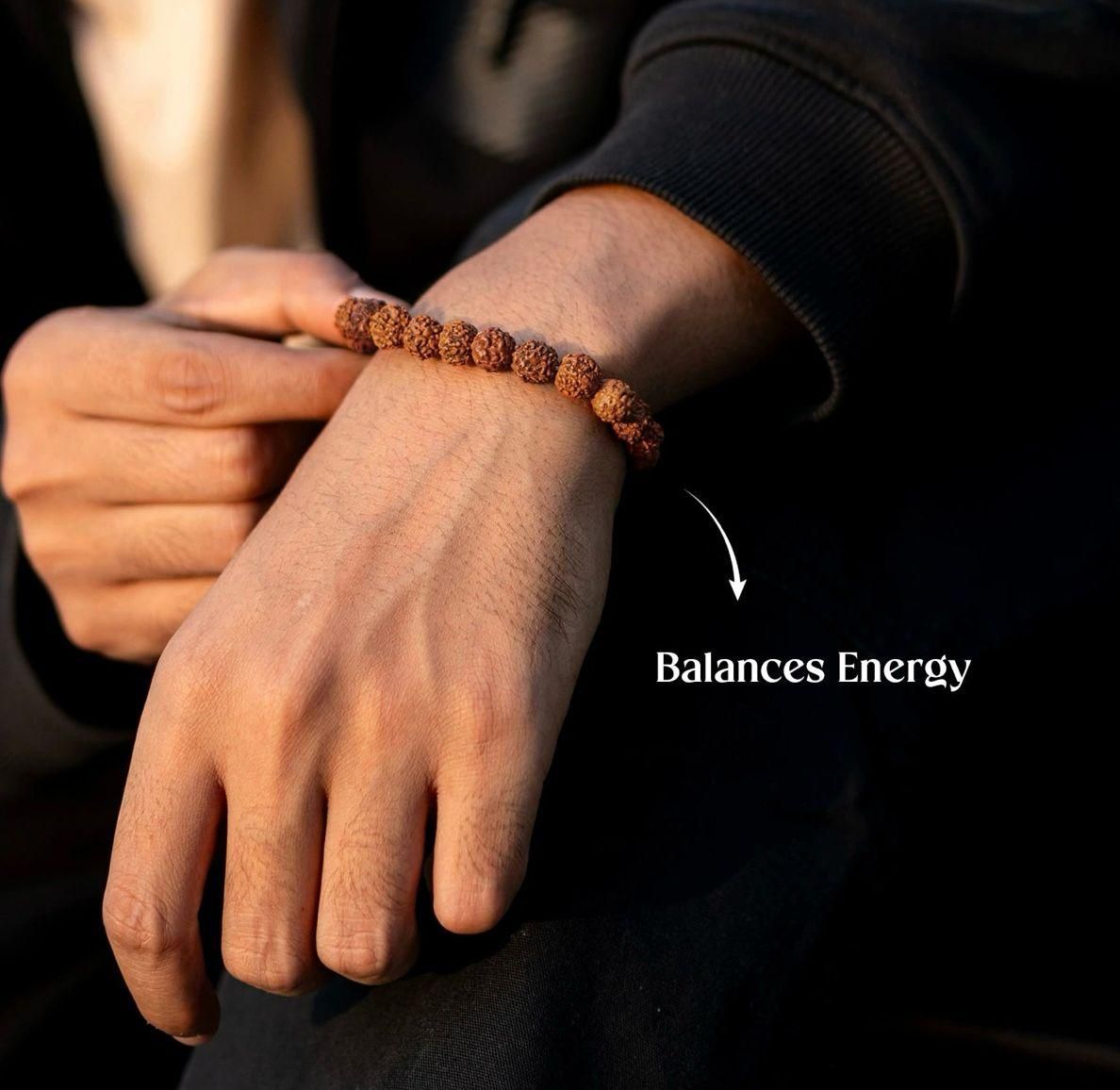 7 Mukhi Rudraksha Bracelet For Men | Attract Wealth & Positive Energya