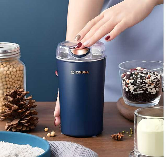 ⚡ One-Touch Multi-Purpose Electric Grinder - Coffee, Spices, Nuts & More!