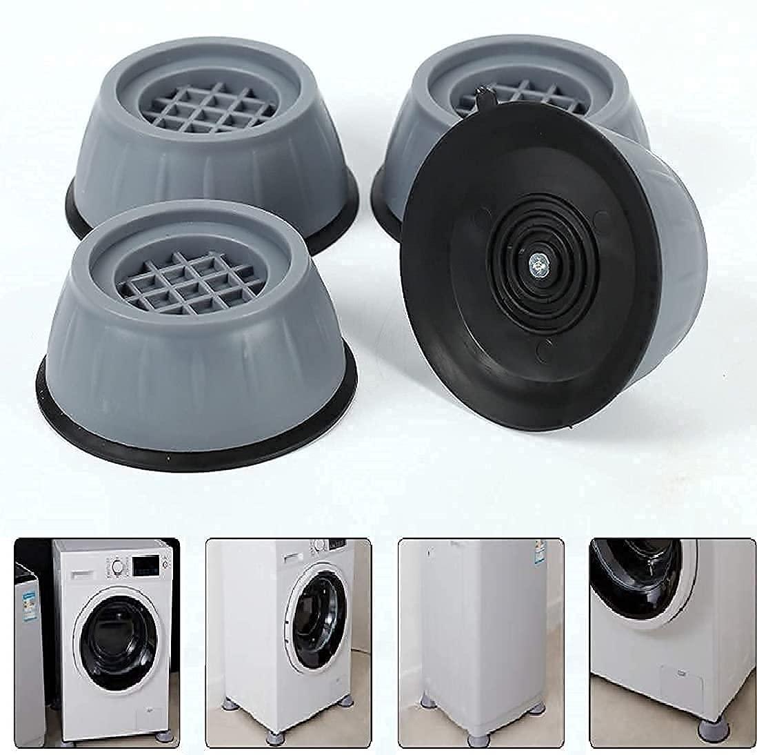 Anti-Vibration Pads for Washing Machine (4-Pack) - Stop Noise, Protect Floors & Furniture