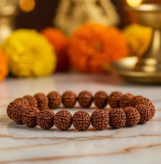 7 Mukhi Rudraksha Bracelet For Men | Attract Wealth & Positive Energya