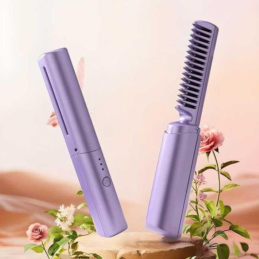 💖 Meneflix Portable Mini Hair Straightener | 30s Heat-Up
