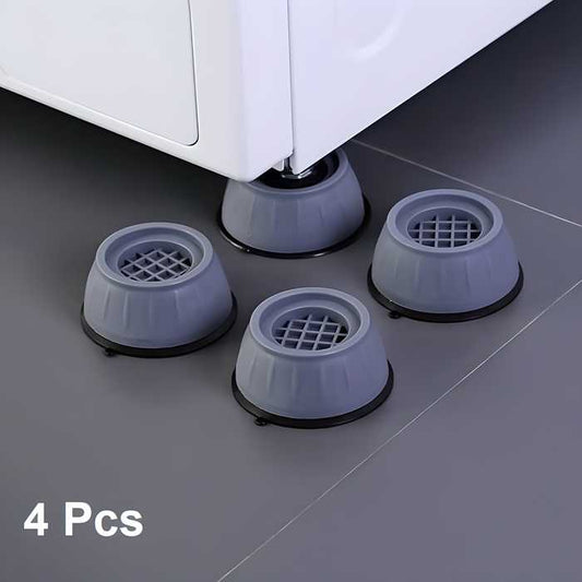 Anti-Vibration Pads for Washing Machine (4-Pack) - Stop Noise, Protect Floors & Furniture